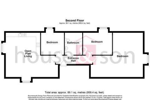 3 bedroom flat for sale, Nursery Road, Bournemouth