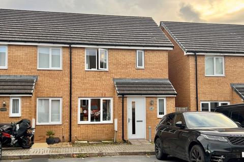 3 bedroom end of terrace house for sale, Bluebell Street, DERRIFORD, Plymouth. A gorgeous 3 bedroomed modern home with fabulous outlook and garden.