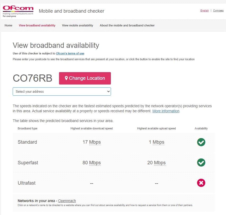 Broadband Check