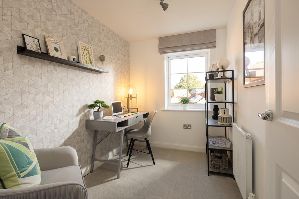 Fourth bedroom or home office in the Woodcote 4...