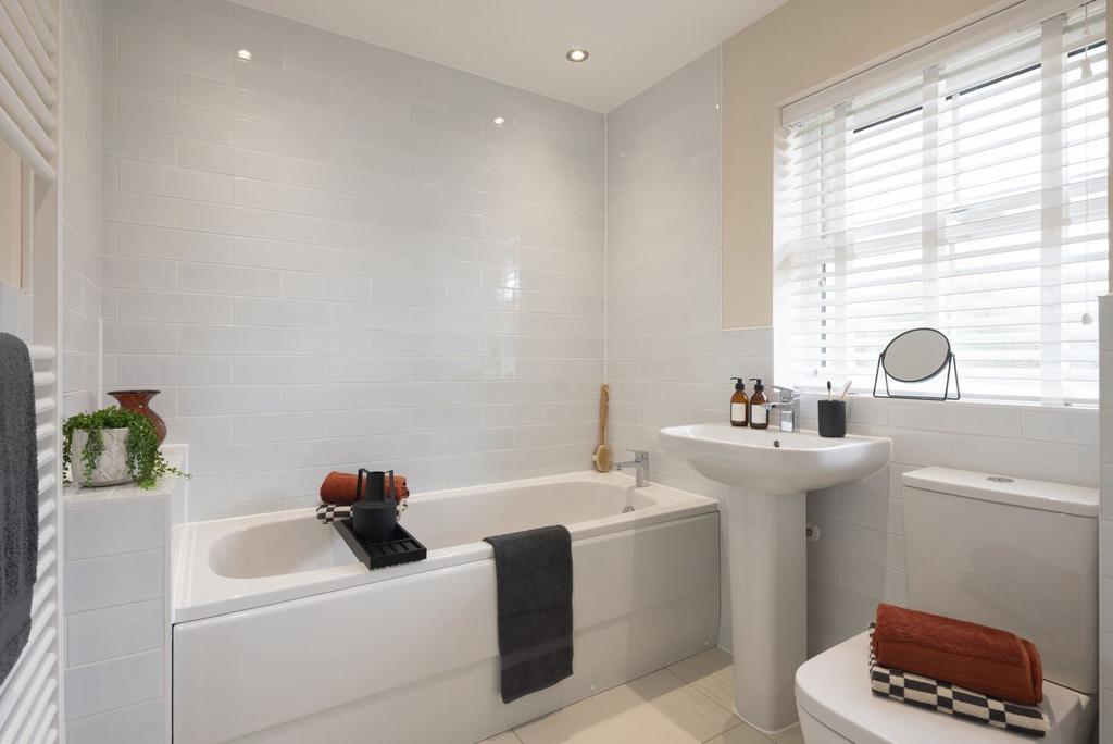 Bathroom in the Hadley 3 bedroom home