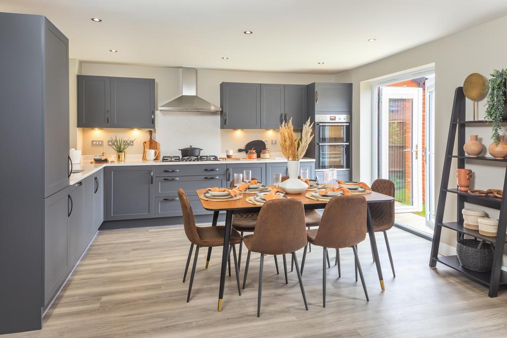 Kitchen in the Hanbury 4 bedroom home