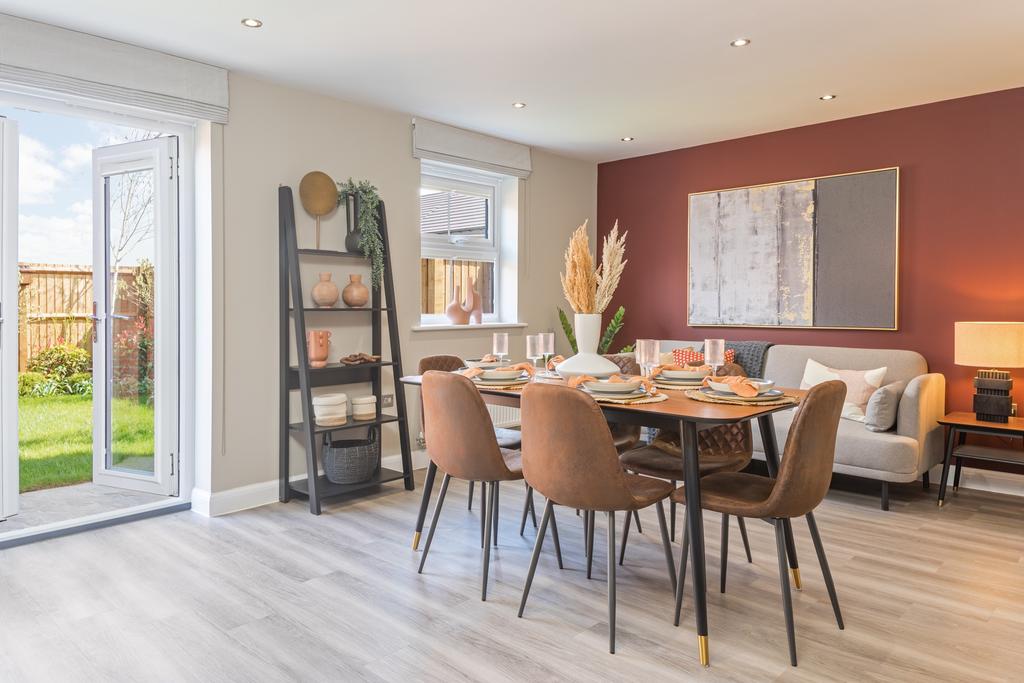 Kitchen in the Hanbury 4 bedroom home