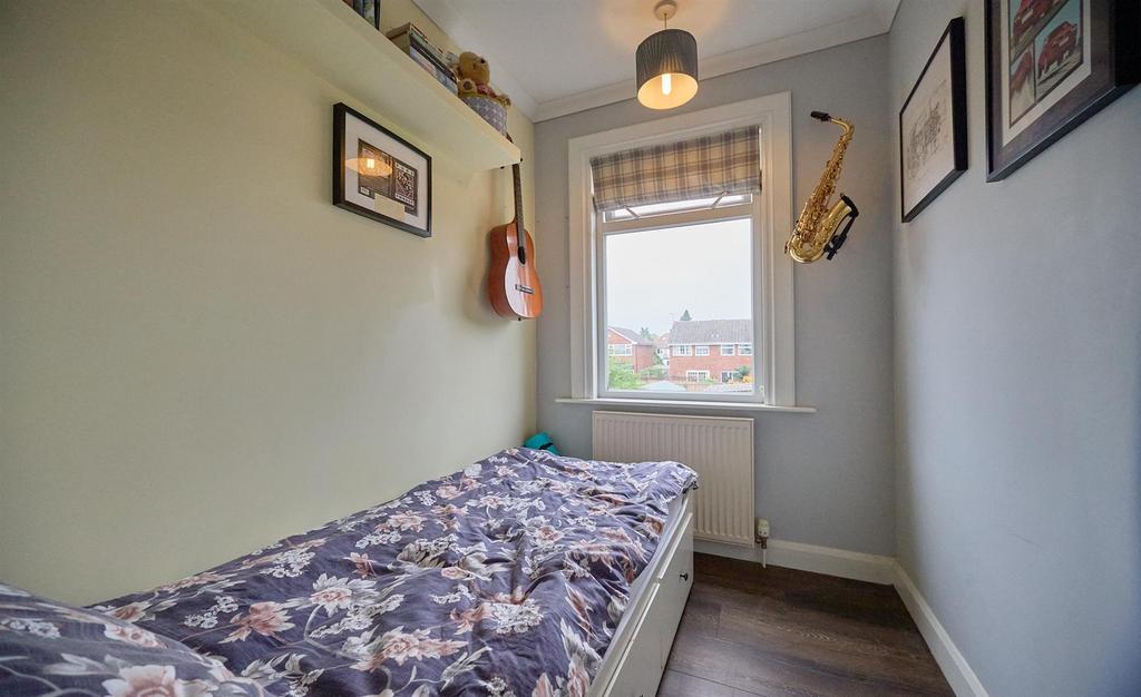Bedroom three to rear