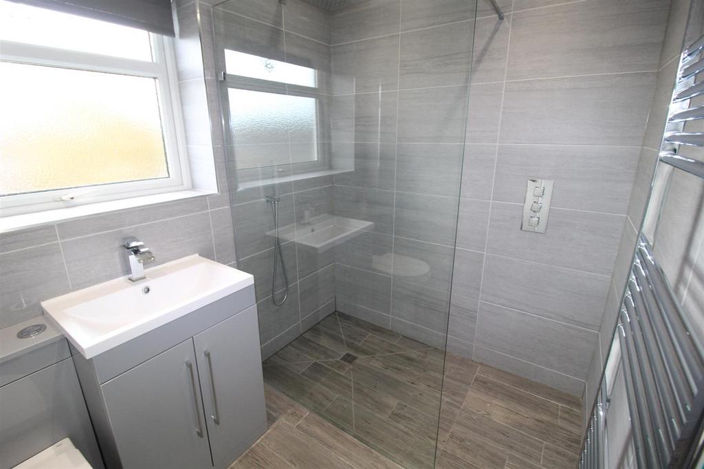 Refitted shower room