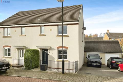 3 bedroom semi-detached house for sale, Maes Yr Ysgall, Coity, Bridgend County. CF35 6FF