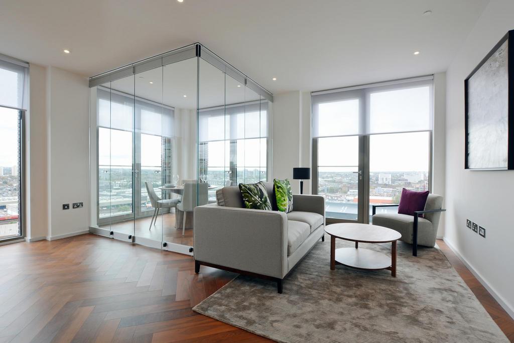 New Union Square, Nine Elms, London... 2 bed flat to rent £3,792 pcm