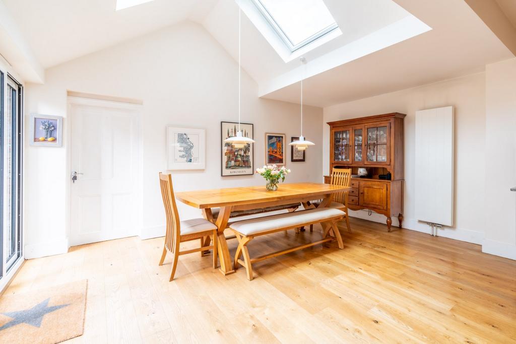 Vaulted Dining Area