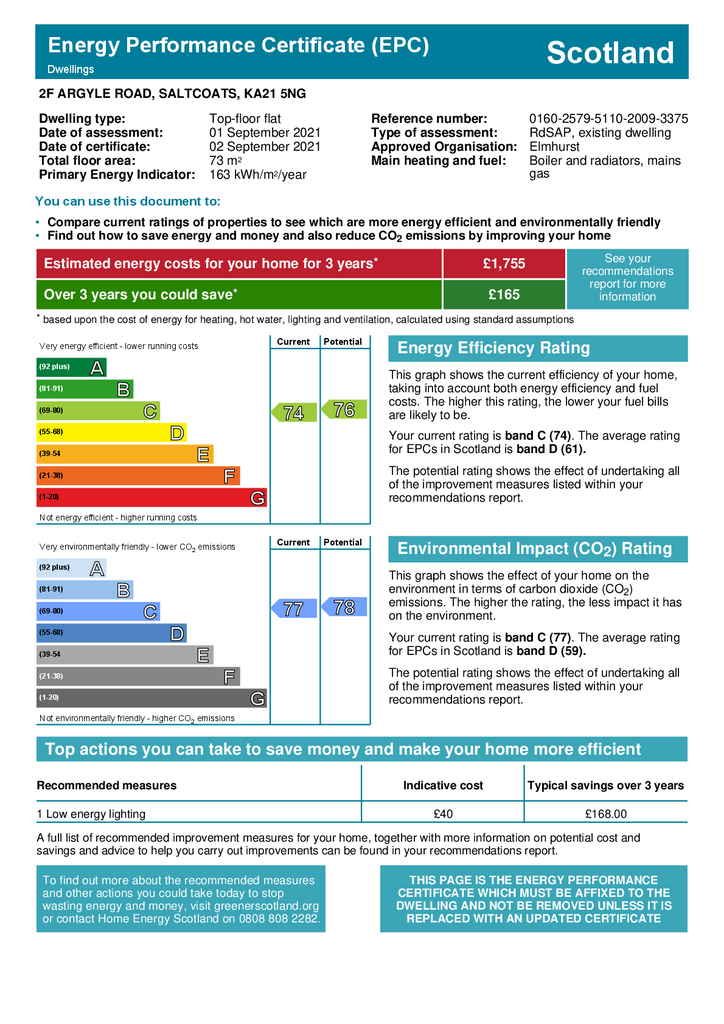 EPC Certificate