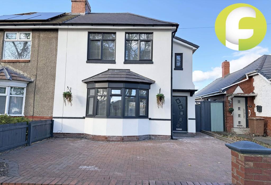 Verne Road, North Shields, North... 2 bed semidetached house for sale