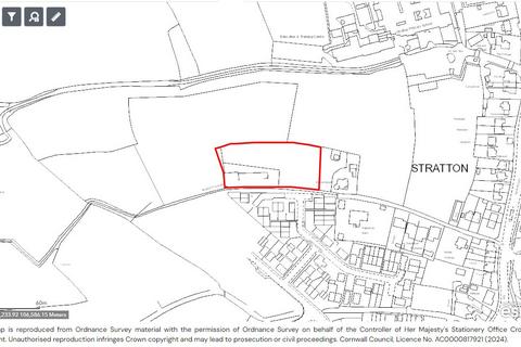 Land for sale, Pathfields, Stratton, Bude, Cornwall, EX23