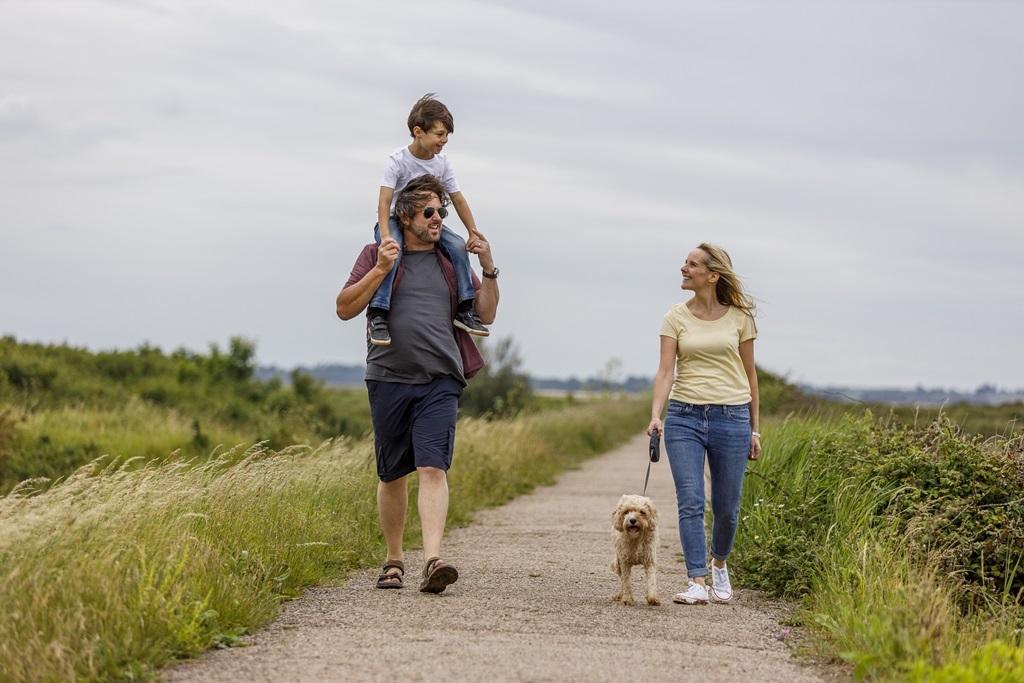 Enjoy walks as a family around Frinton