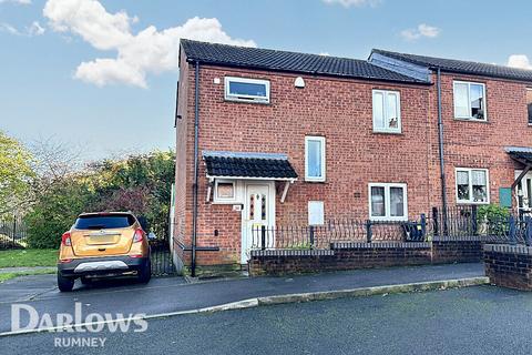 3 bedroom end of terrace house for sale, Tarwick Drive, Cardiff