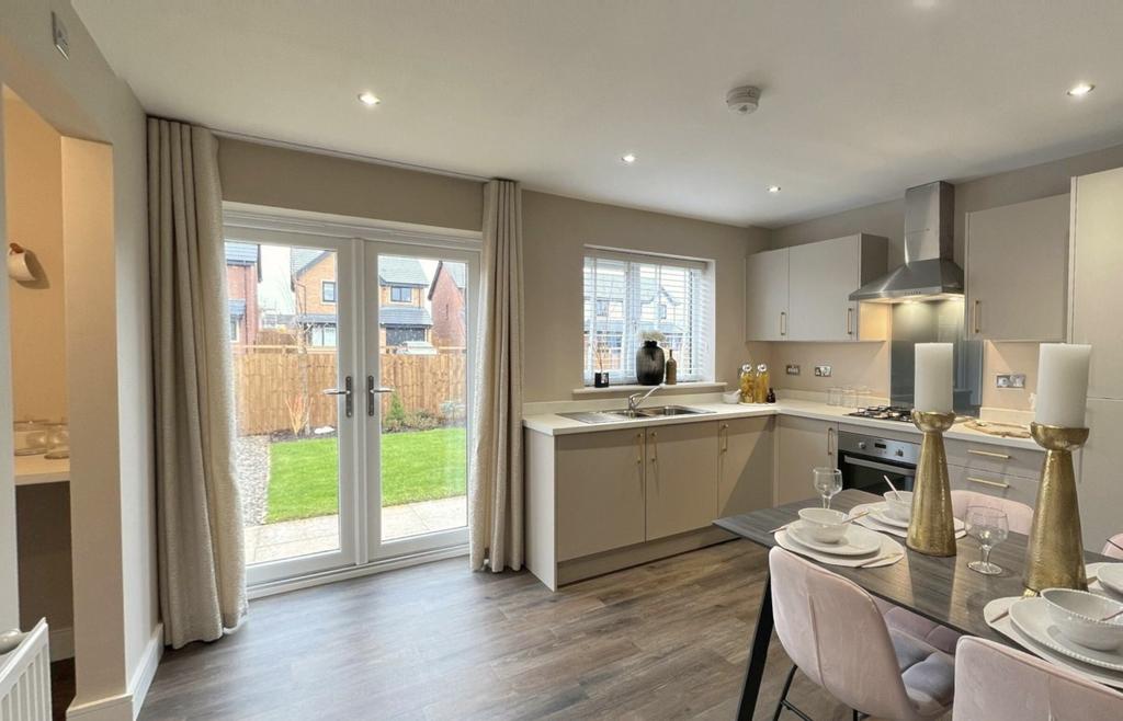 Example kitchen dining area