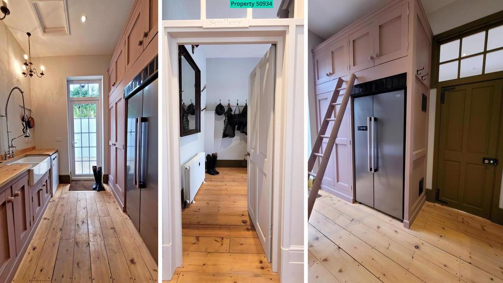 Scullery elegance directly off the kitchen