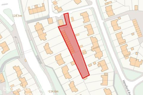 Land for sale, Hereford Avenue, Newcastle under Lyme