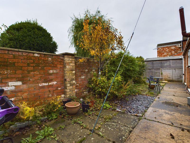 Rear garden