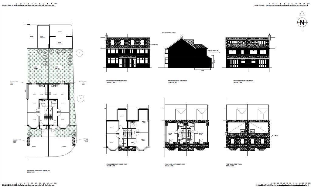 Proposed Elevation and Floor Plans