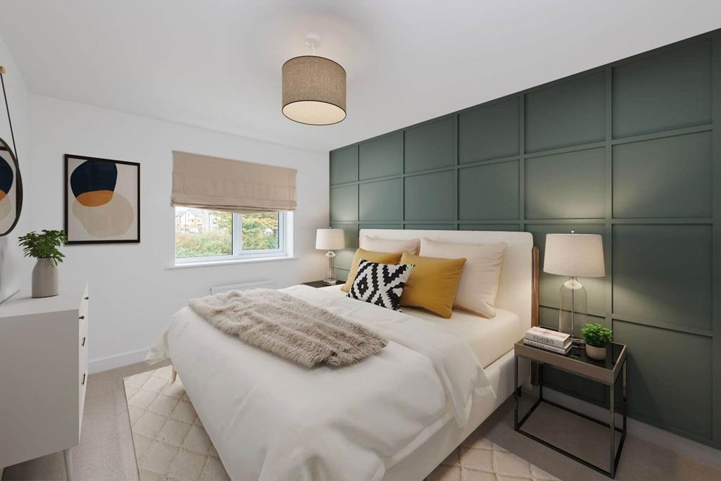 Double bedrooms are great for older children or...