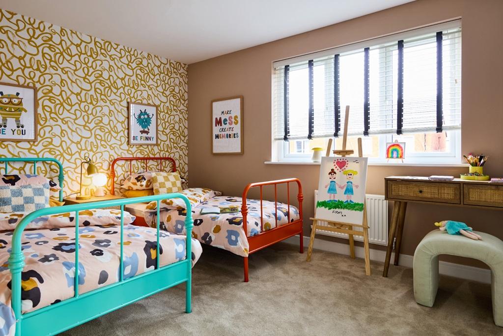 Bedroom two is ideal for children