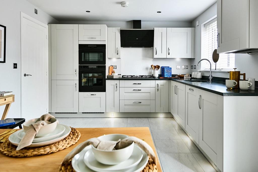 Generous kitchen perfect for socialising