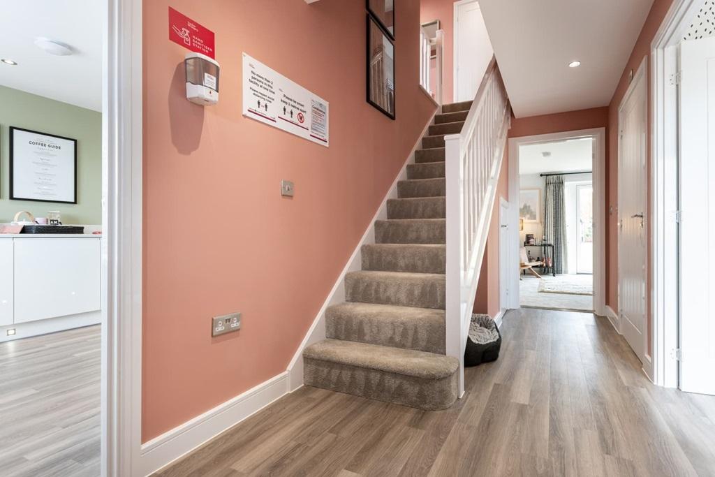 The Marford has a bright and spacious hallway...