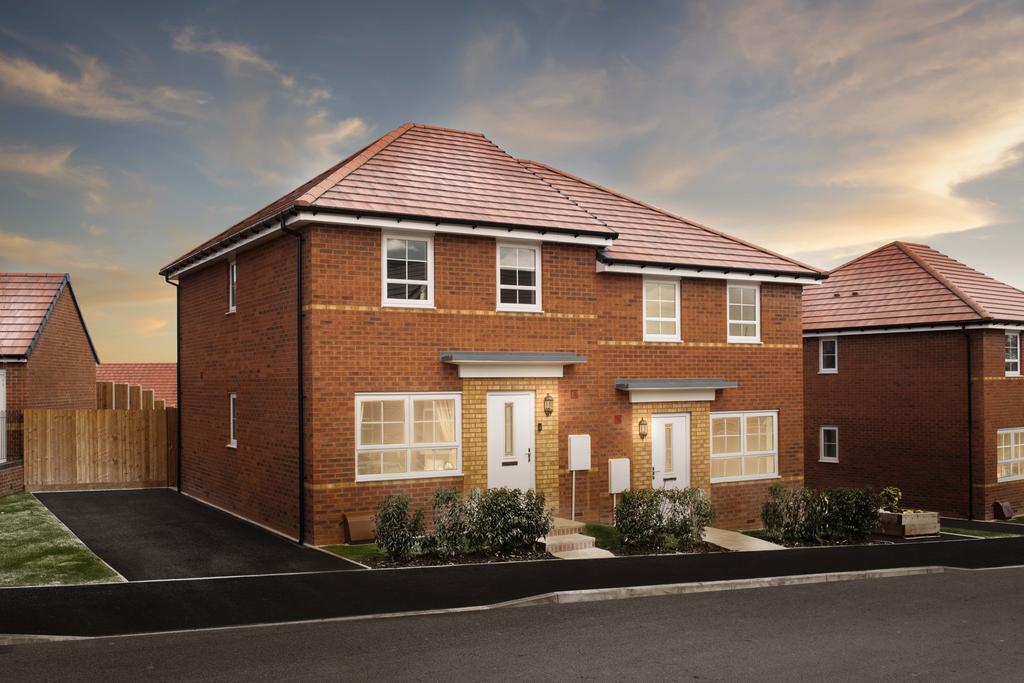 Exterior view of our 3 bedroom Maidstone home