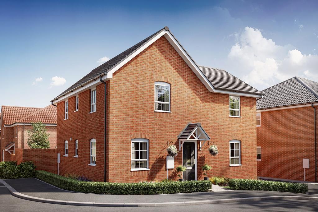 CGI   External front view of the Allerthorpe at...