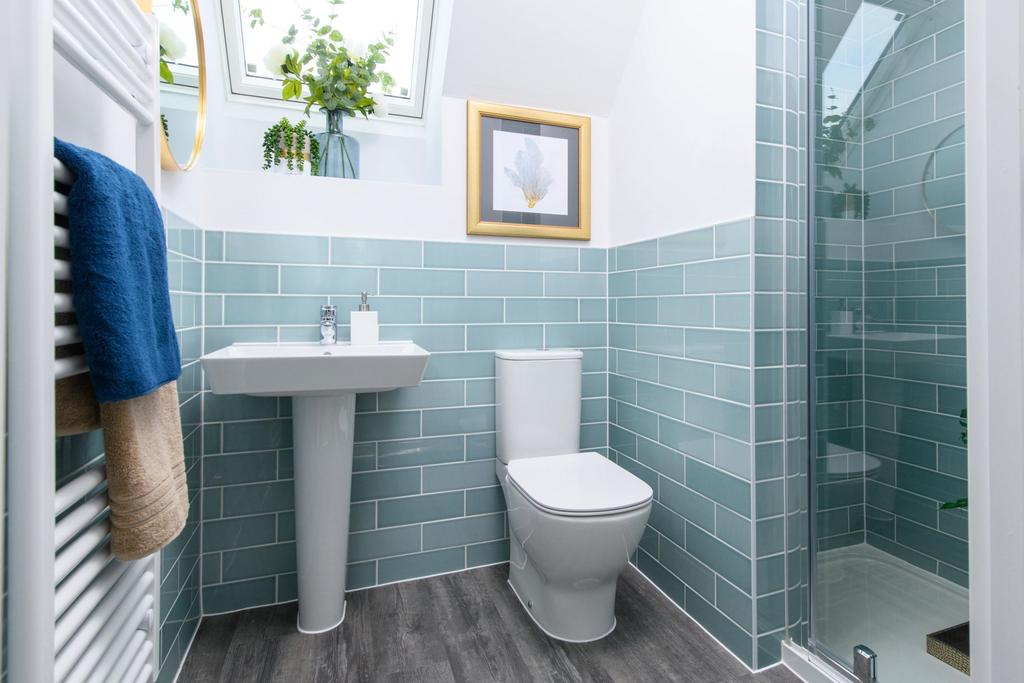 Bathroom in the Moreton Show home