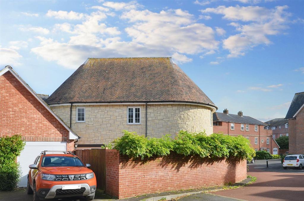 Rear, Garage and Parking