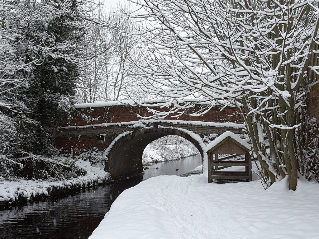 Chirk Bank In Winter