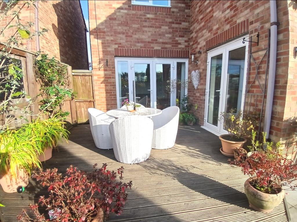 Rear garden