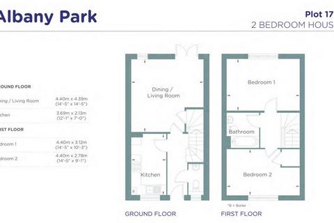 2 bedroom terraced house for sale, Hazel Close, Church Crookham