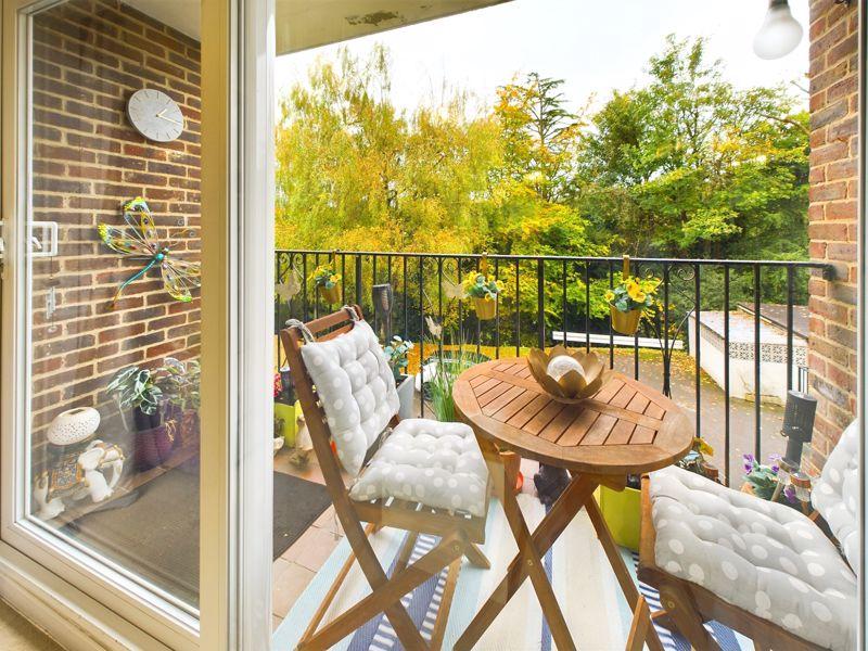 Rear facing balcony