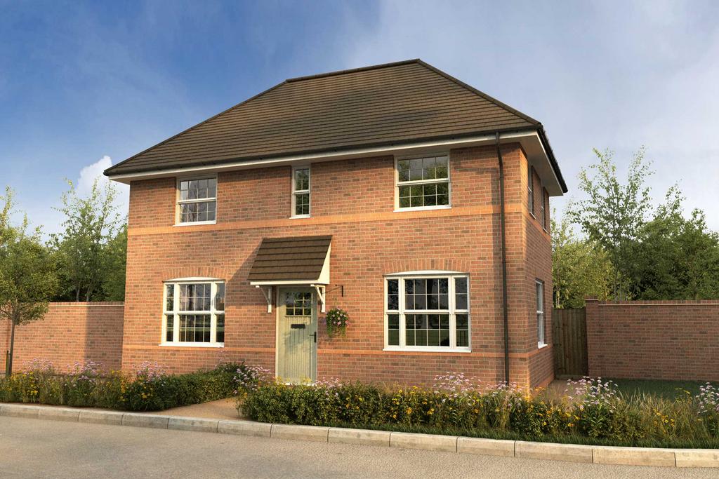 Exterior Lutterworth Three Bedroom New Build