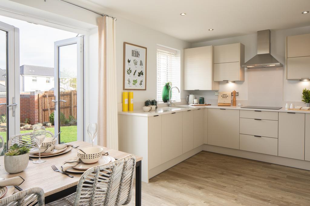 DWH Parc Fferm Wen Kennett 3 Bed kitchen