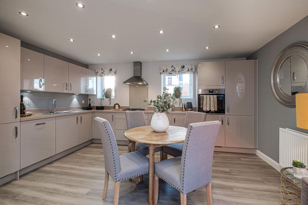 Inside view of the kitchen in our 4 bed Alderney