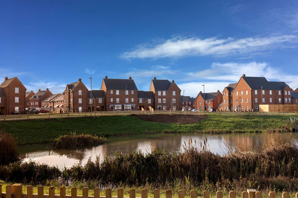 Orchard Green - View from Pennyroyal Green