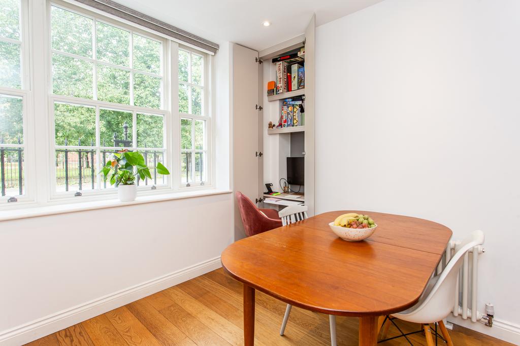 Dining Area &amp; Hidden Home Office