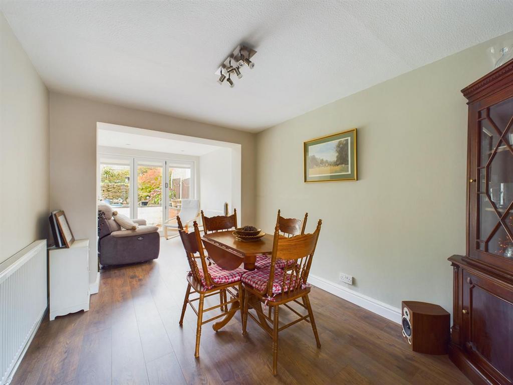 Dining Room with Adjoining Sitting Area