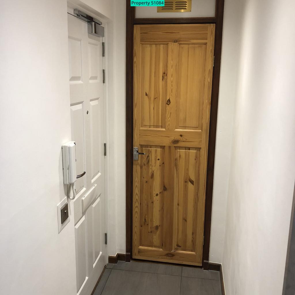 Front Secure fire door