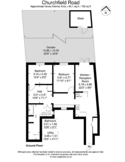 2 bedroom terraced house to rent, Churchfield Road, London, W36AH