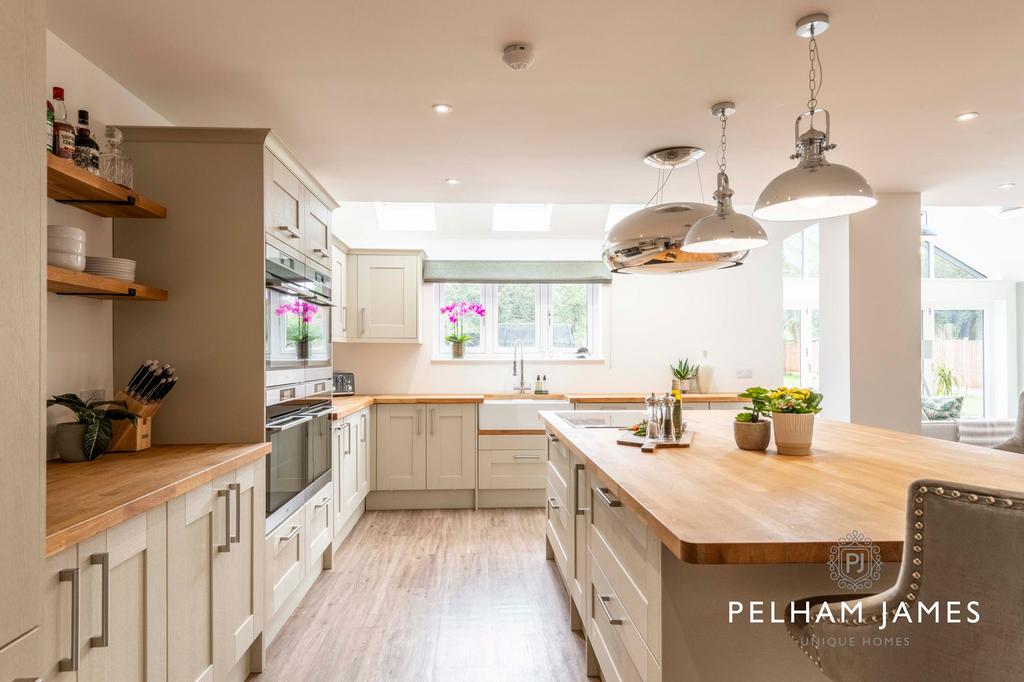 Kitchen, 1 Greatford Road, Baston