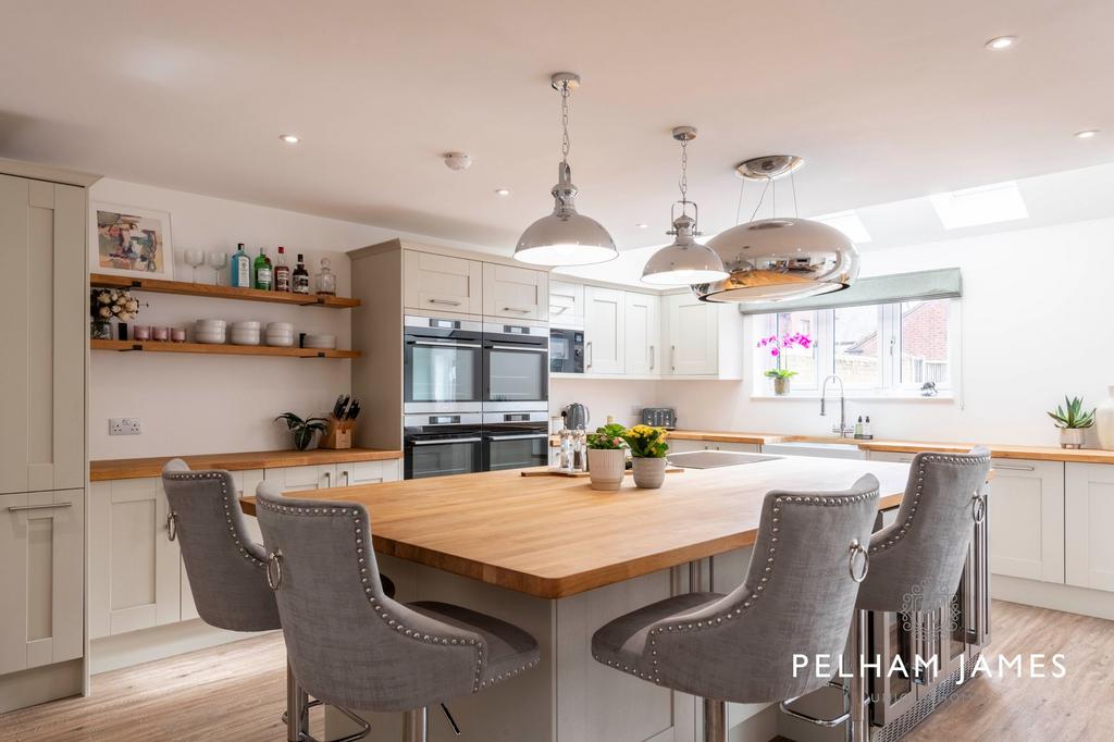 Kitchen, 1 Greatford Road, Baston