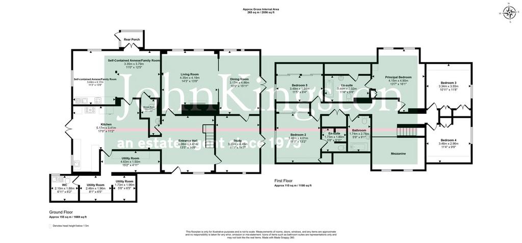 Internal Area Floorplan