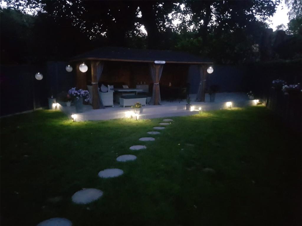 Garden Night Time