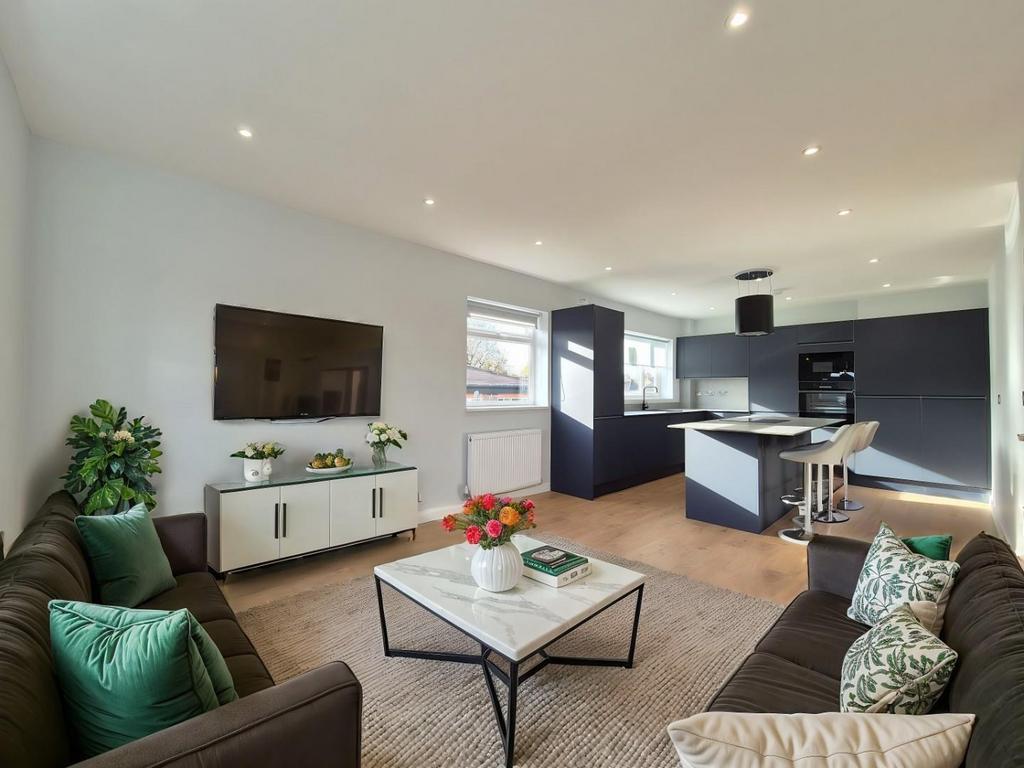 Open Plan Living Dining Kitchen