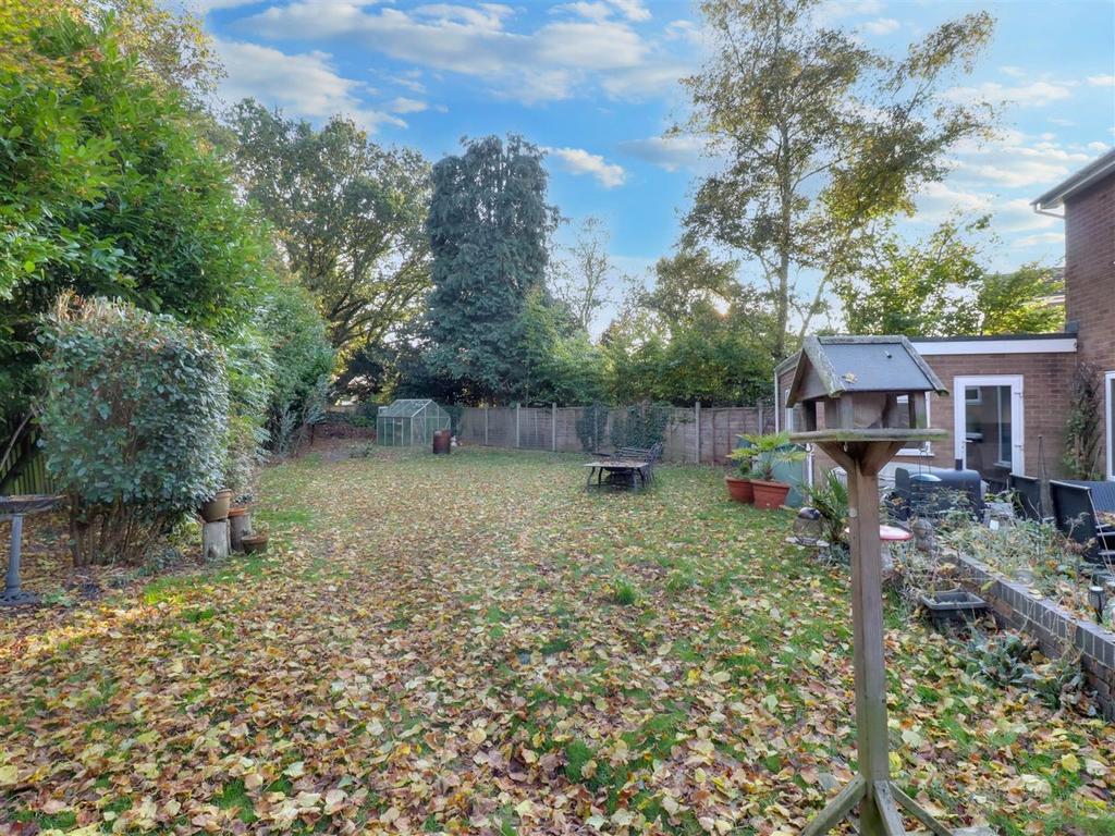 Rear garden