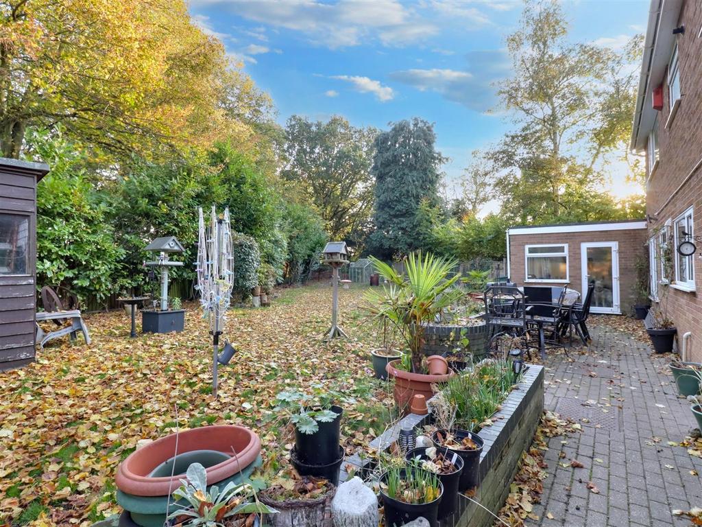 Rear garden