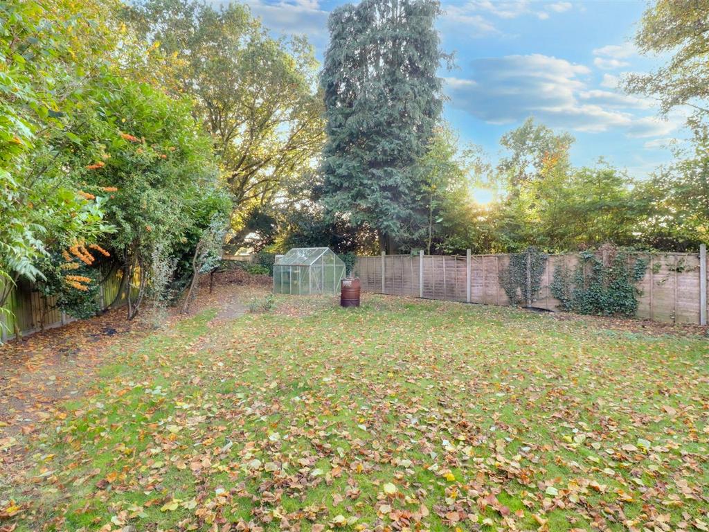 Rear garden